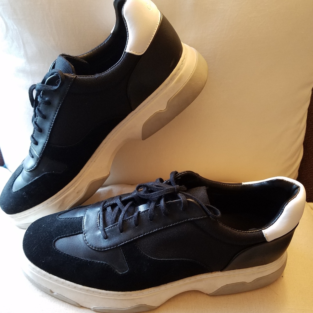 Calvin Klein Pauly Mens Sneaker Black 11.5